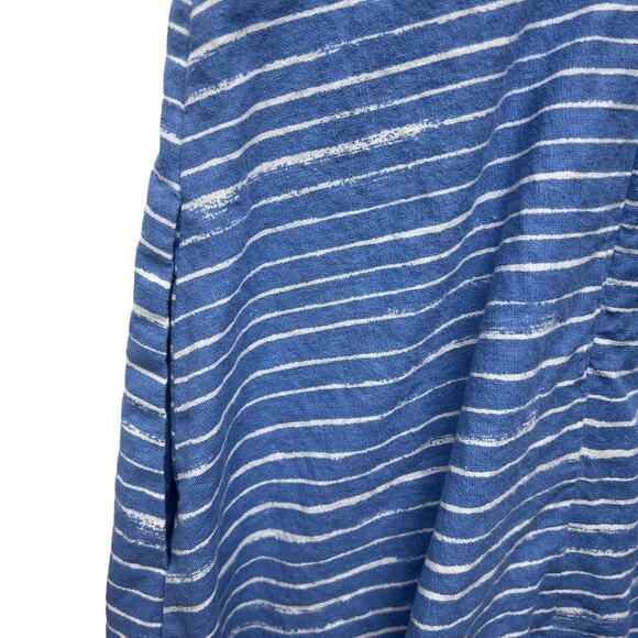 Gap Women Dress Size 2 Fit & Flare Linen Cotton Old Money Quiet Luxury Lagenlook - Picture 11 of 14